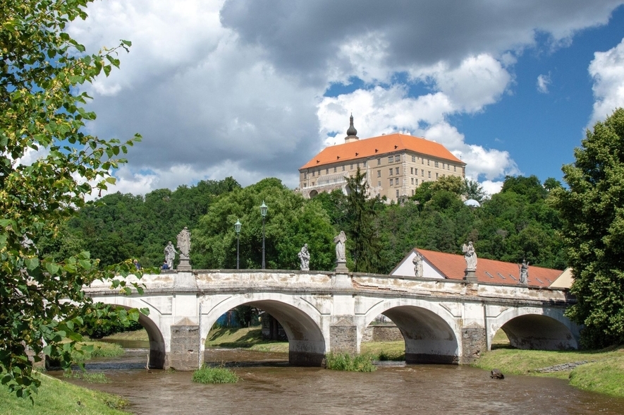 Zámek Náměšť nad Oslavou, Bazilika sv.Prokopa, Jaroměřice (ČR) energ.miesto (víkendovka) 