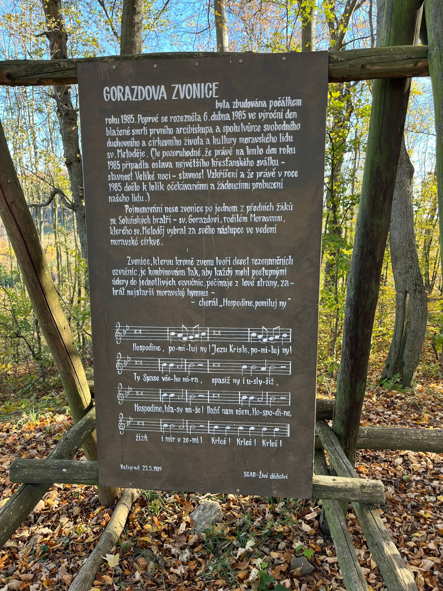 Klimentek - Gorazdova zvonica